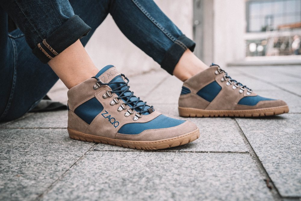 HIQE Mid Brown Blue Waterproof