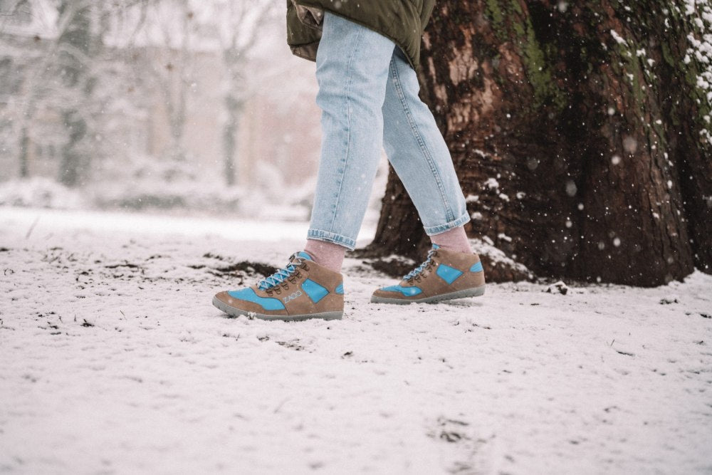 HIQE Mid Brown Blue Waterproof