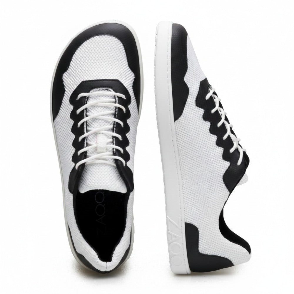 Dupleq sort hvid vegan