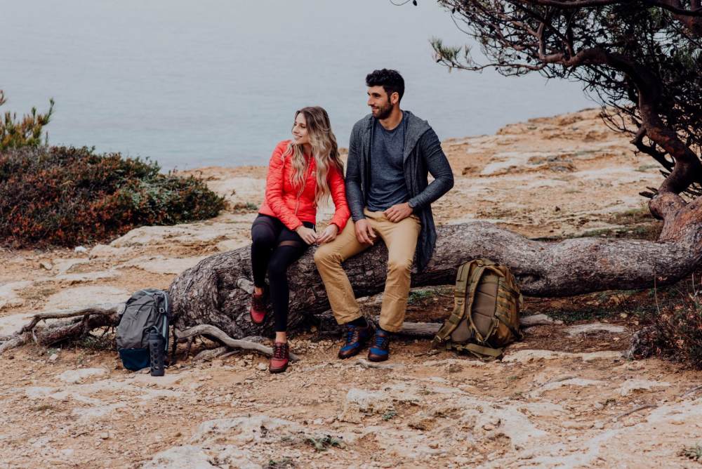 Hiqe lavbrun blå vandtæt