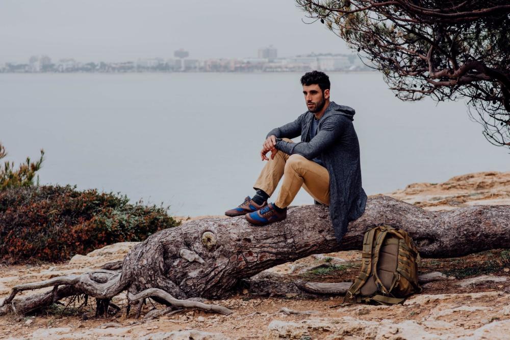 Hiqe lavbrun blå vandtæt