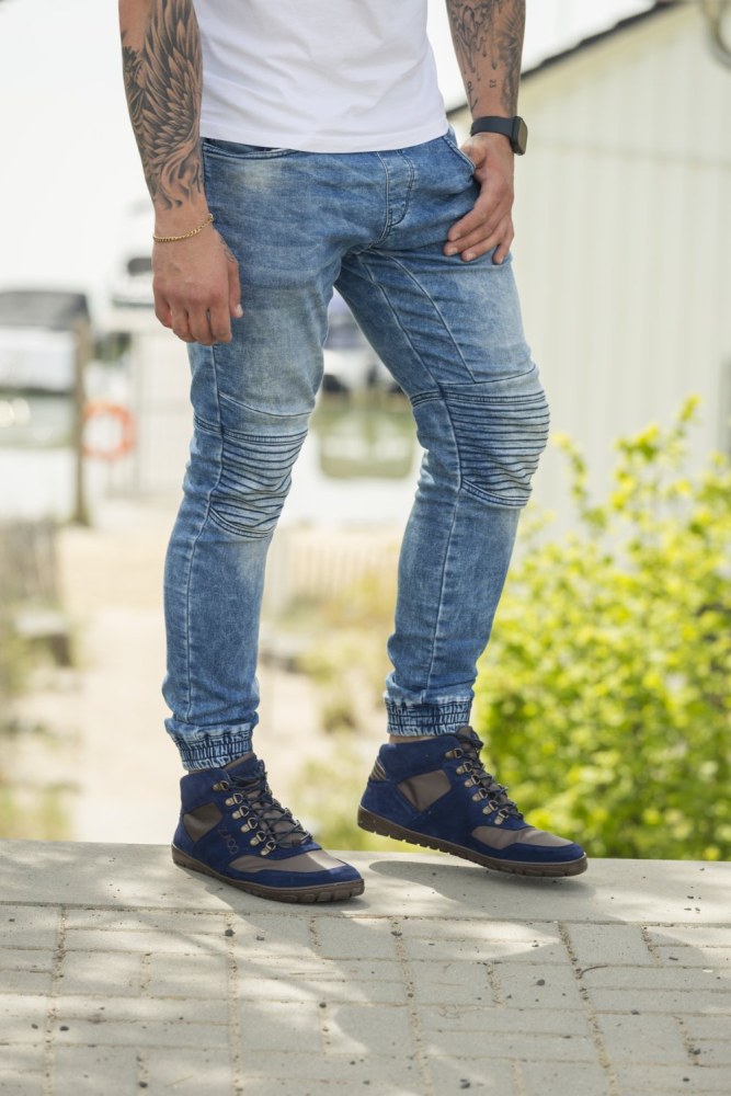 HIQE Mid Navy Waterproof