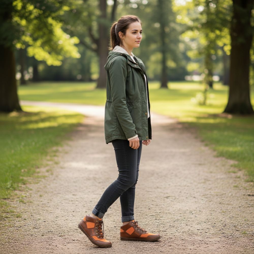 Hiqe midt vegansk orange vandtæt