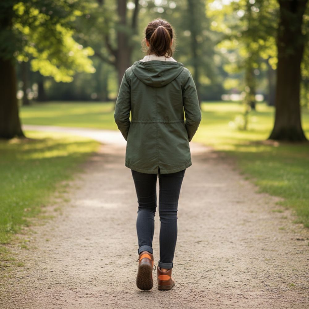 Hiqe midt vegansk orange vandtæt
