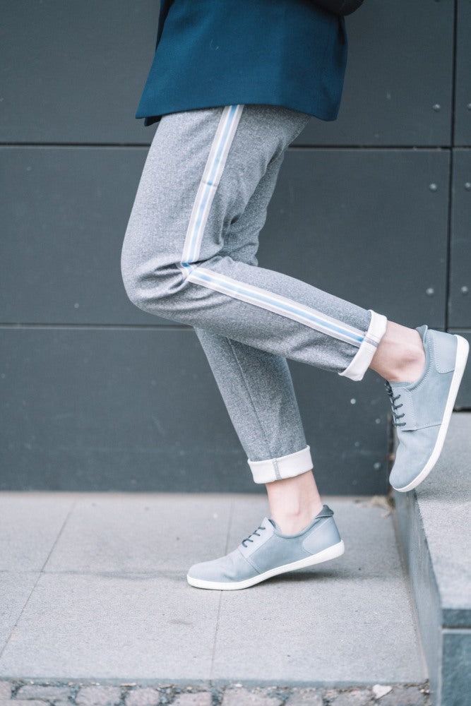 PIQUANT Velours Grey - White