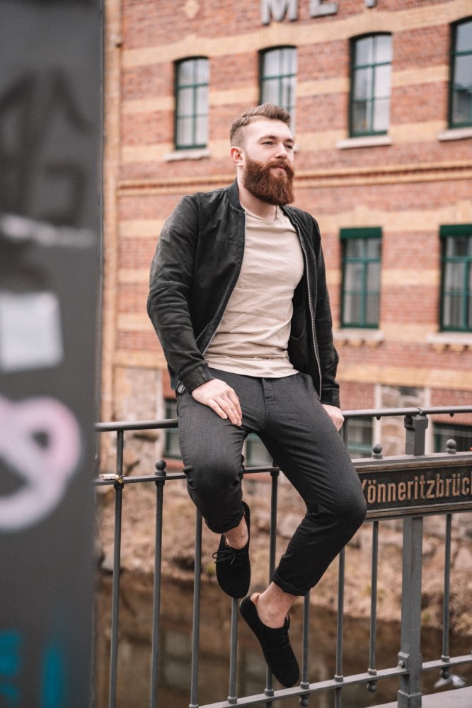 Barfußschuh ZAQQ PIQUANT Velours Schwarz Barfußschuhe Minimalschuhe