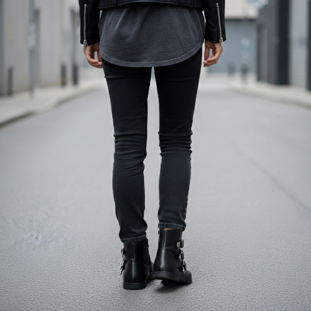 Qlance sort sølv almindelig