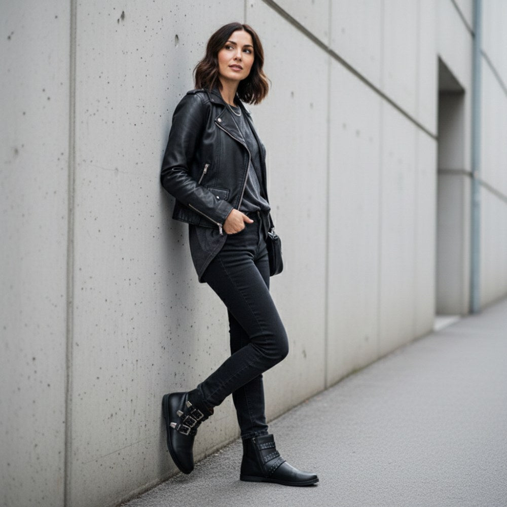 Qlance sort sølv almindelig